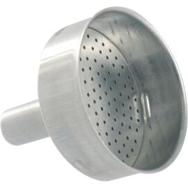 Bialetti Ersatz-Filtertrichter Aluminium – 2 Tassen (Moka Express / Dama)
