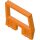 Rolly Toys Windschutzscheibe orange  für rolly  Unimog 47,5 x 36  x 13 cm