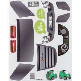 Ferbedo Aufkleber Sticker Ferbedo BIO Truck  I`m green