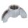 Siebträgerauslauf 3/8" Gebogen – 2-Wege, Auslaufabstand 33 mm – Perfekt für Profi-Espressomaschinen