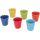 Original Bialetti Porzellan-Becher 6er Set – Mehrfarbig – 90 ml Espresso-Becher