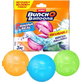 Bunch O Balloons Wiederverwendbare Wasserballons 3er Pack | Selbstverschließend | Sortiert