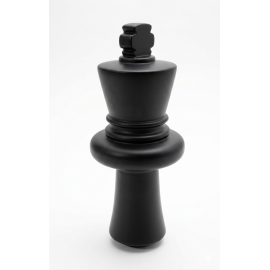 rollyToys Ersatzfigur Dame Groß – Schwarz – Nur Oberteil – 500 x 210 x 210 mm