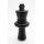 rollyToys Ersatzfigur Dame Groß – Schwarz – Nur Oberteil – 500 x 210 x 210 mm