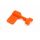 Orange Service Key – Original Spare Part Suitable for RHEAVENDORS Coffee Machines, Servomat and Other Models