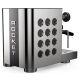 Rocket Espresso Appartamento TCA Chrom / Schwarz – Premium Zweikreis-Siebträgermaschine mit E61 Brühgruppe