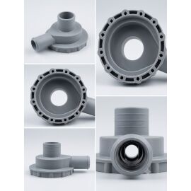 Boîtier de Pompe de Vidange Askoll Entrée Ø30 mm Sortie Ø22 mm Pièce dOrigine