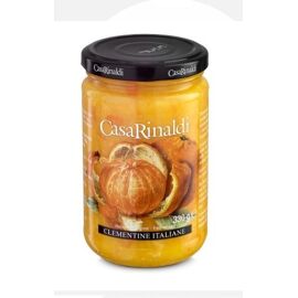 Casa Rinaldi Clementinen-Konfitüre 330 g – 82 % Fruchtanteil | Fruchtiger italienischer Brotaufstrich
