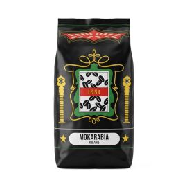 Mokarabia 1951 Vintage Line 1 kg Whole Coffee Beans – Elegant Italian Espresso with Low Acidity