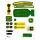 Peg Perego Aufkleber John Deere JD GROUND FORCE W/TRAILER DECAL W/N.LOGO