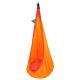 LA SIESTA Joki Foxy – Organic Cotton Childrens Hanging Nest Chair with Suspension Set (Fox / Orange)