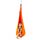 LA SIESTA Joki Foxy – Organic Cotton Childrens Hanging Nest Chair with Suspension Set (Fox / Orange)
