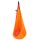 LA SIESTA Joki Foxy – Organic Cotton Childrens Hanging Nest Chair with Suspension Set (Fox / Orange)