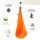 LA SIESTA Joki Foxy – Organic Cotton Childrens Hanging Nest Chair with Suspension Set (Fox / Orange)