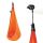 LA SIESTA Joki Foxy – Organic Cotton Childrens Hanging Nest Chair with Suspension Set (Fox / Orange)