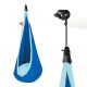 LA SIESTA Joki Dolphy – Organic Cotton Childrens Hanging Nest Chair with Suspension Set (Dolphin / Blue)