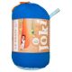 LA SIESTA Joki Dolphy – Organic Cotton Childrens Hanging Nest Chair with Suspension Set (Dolphin / Blue)