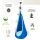 LA SIESTA Joki Dolphy – Organic Cotton Childrens Hanging Nest Chair with Suspension Set (Dolphin / Blue)