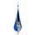 LA SIESTA Joki Dolphy – Organic Cotton Childrens Hanging Nest Chair with Suspension Set (Dolphin / Blue)
