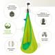 LA SIESTA Joki Froggy – Nid Suspendu Enfant en Coton Bio avec Kit de Fixation (Grenouille / Vert)