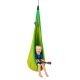 LA SIESTA Joki Froggy – Nid Suspendu Enfant en Coton Bio avec Kit de Fixation (Grenouille / Vert)