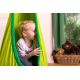LA SIESTA Joki Froggy – Nid Suspendu Enfant en Coton Bio avec Kit de Fixation (Grenouille / Vert)