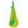 LA SIESTA Joki Froggy – Nid Suspendu Enfant en Coton Bio avec Kit de Fixation (Grenouille / Vert)
