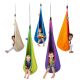 LA SIESTA Joki Teddy – Organic Cotton Childrens Hanging Nest Chair with Suspension Set (Teddy Bear / Beige-Brown)