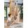 LA SIESTA Joki Teddy – Organic Cotton Childrens Hanging Nest Chair with Suspension Set (Teddy Bear / Beige-Brown)