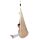 LA SIESTA Joki Teddy – Organic Cotton Childrens Hanging Nest Chair with Suspension Set (Teddy Bear / Beige-Brown)