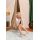 LA SIESTA Joki Teddy – Organic Cotton Childrens Hanging Nest Chair with Suspension Set (Teddy Bear / Beige-Brown)