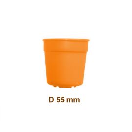 Smoby Pot de fleurs PM D55 Orange 1495 – Pièce de rechange pour jouets de jardin Smoby