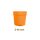 Smoby Pot de fleurs PM D55 Orange 1495 – Pièce de rechange pour jouets de jardin Smoby