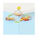 DHL Sky Flyer Flugzeug 18 cm – Dickie Toys Deckenflugzeug ab 3 Jahren