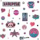 RoomMates® Girls  Rock n´ Roll  Wandsticker...