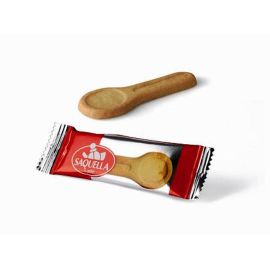 Saquella 10 Stück Biscotti Dolce der italienische Tassenbegleiter in origineller Löffelform!