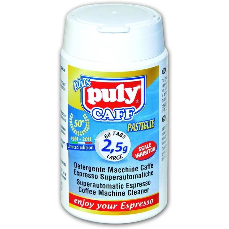 Puly CAFF plus Reinigungstabs NSF-2,5g für Espressomaschinen und Kaffeemaschinen 
