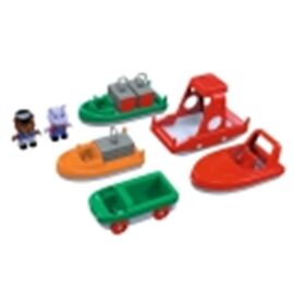 Aquaplay 8700000261 Boatset auch zum Spielen am Pool, See, Meer oder in der Badewanne